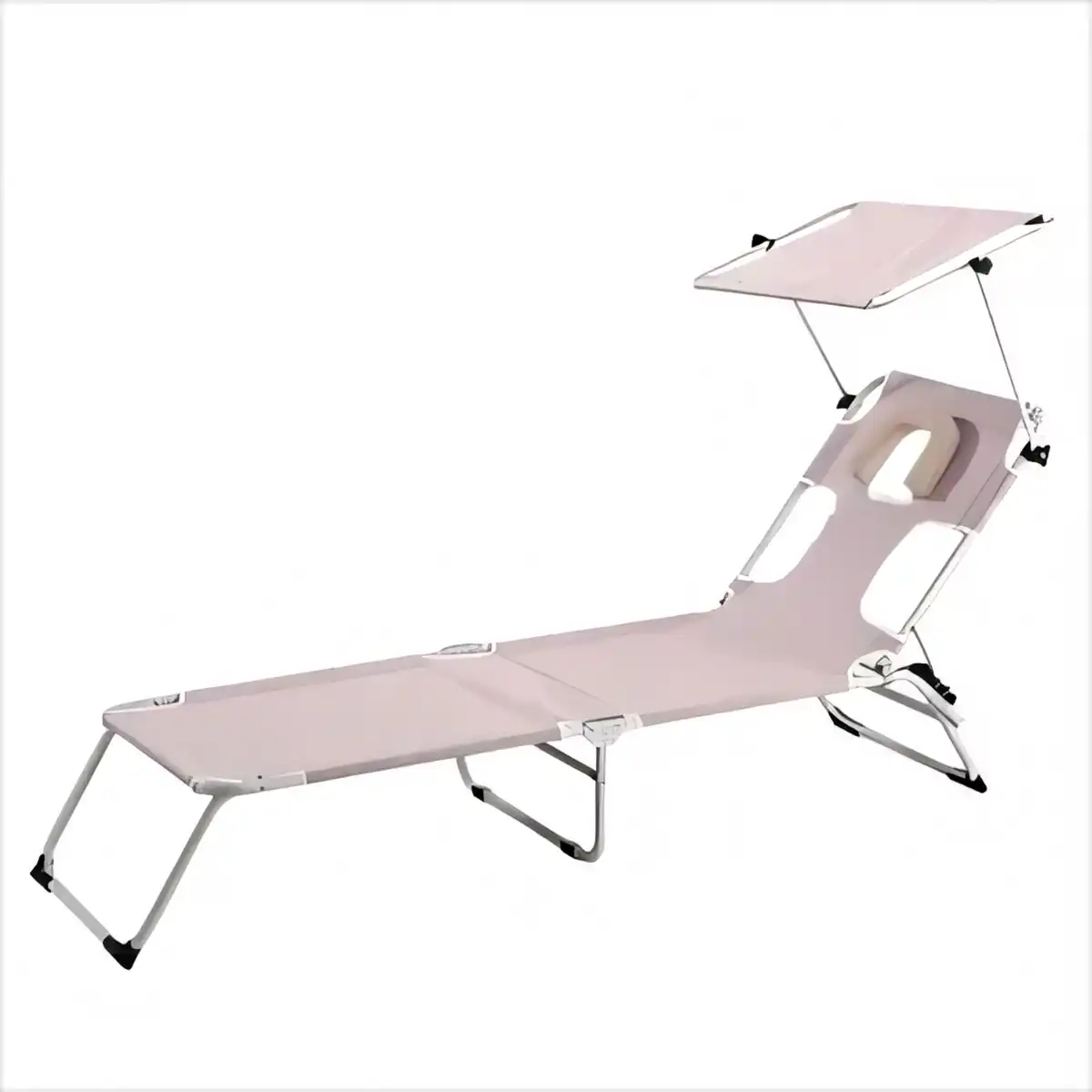 Portable Folding Sun Lounger Chair product close-up