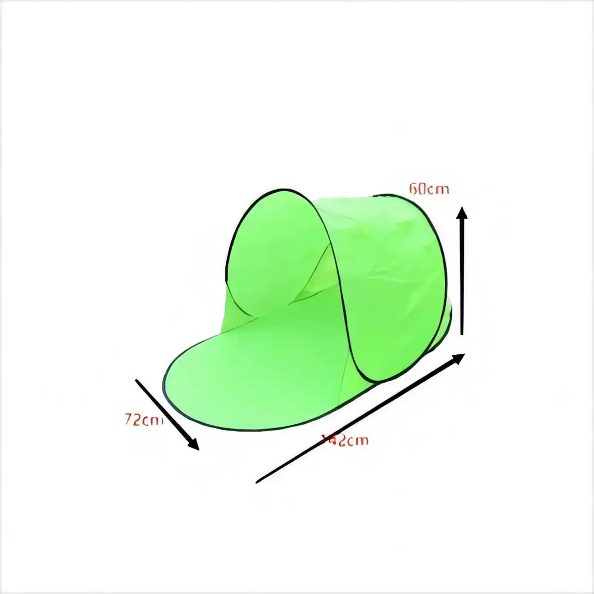 Instant Pop Up Beach Sun Shelter product detail view