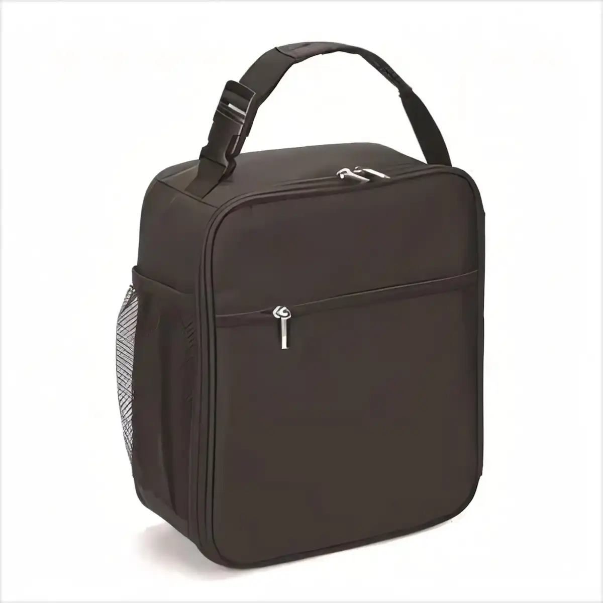 Insulated Lunch Tote with Zipper product close-up