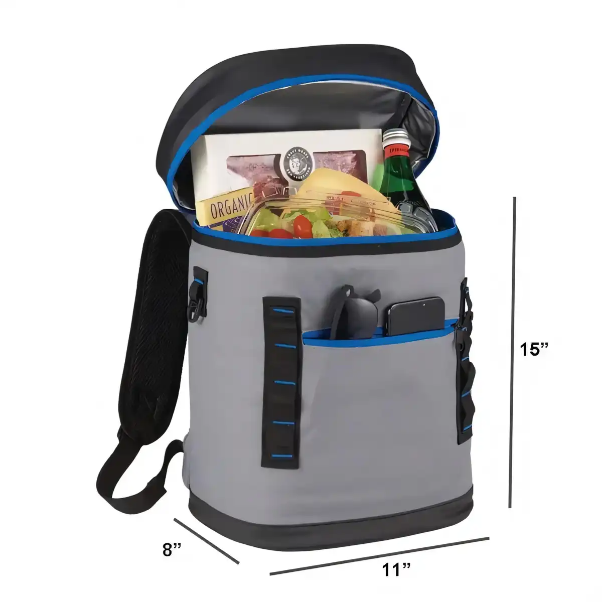 Insulated Recycled Cooler Backpack 20 product detail view