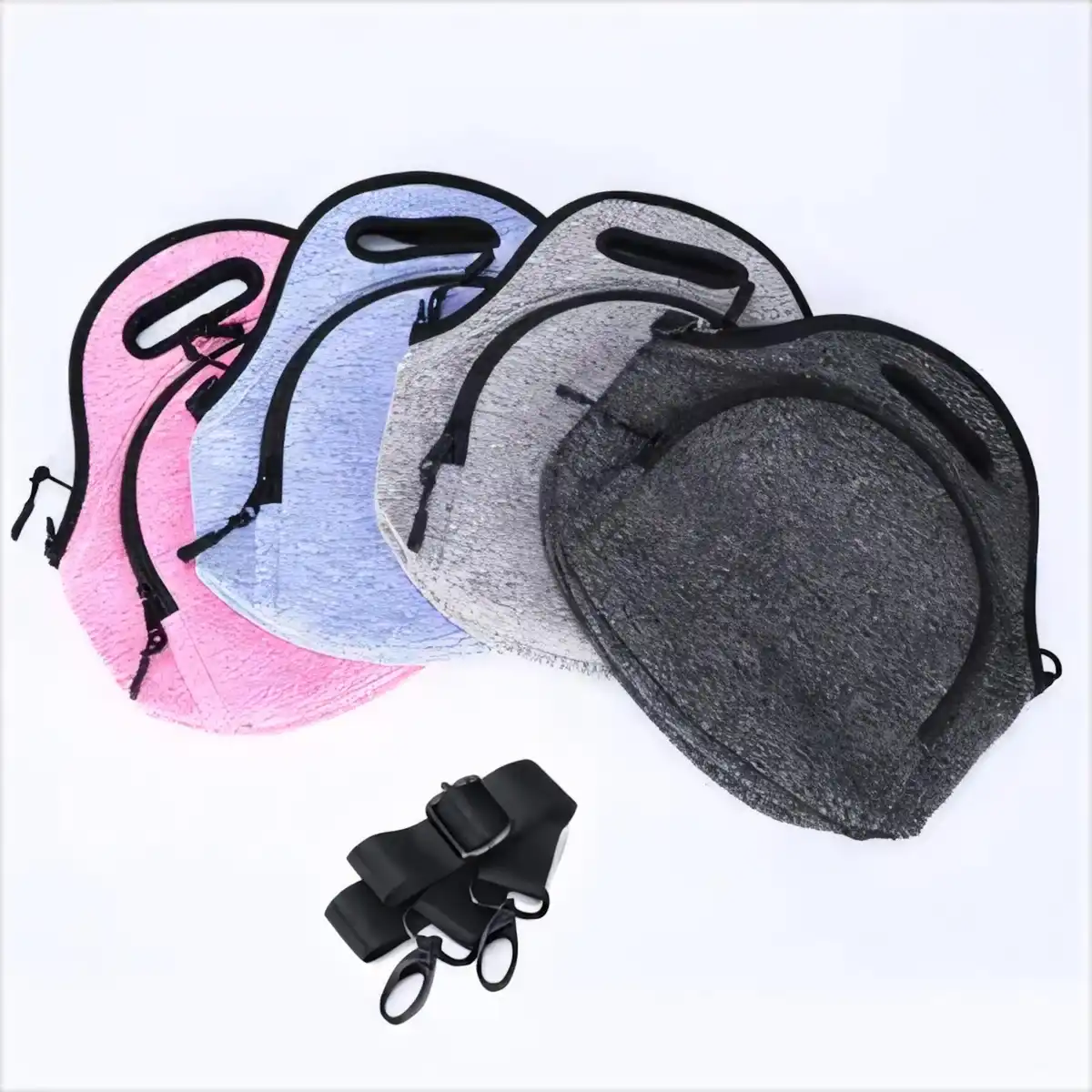 Insulated Neoprene Lunch Tote alternate product angle