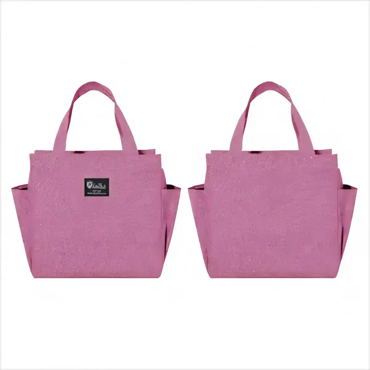 Insulated Foldable Lunch Tote product close-up