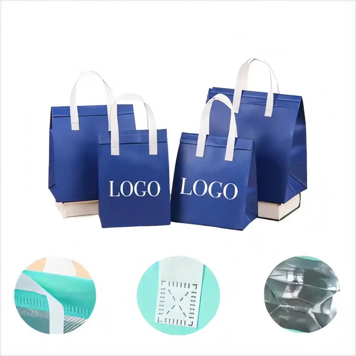 Thermal Insulated Lunch Tote Bag product detail view