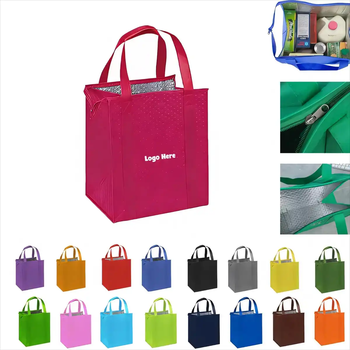 Insulated Lunch Tote Cooler additional product view