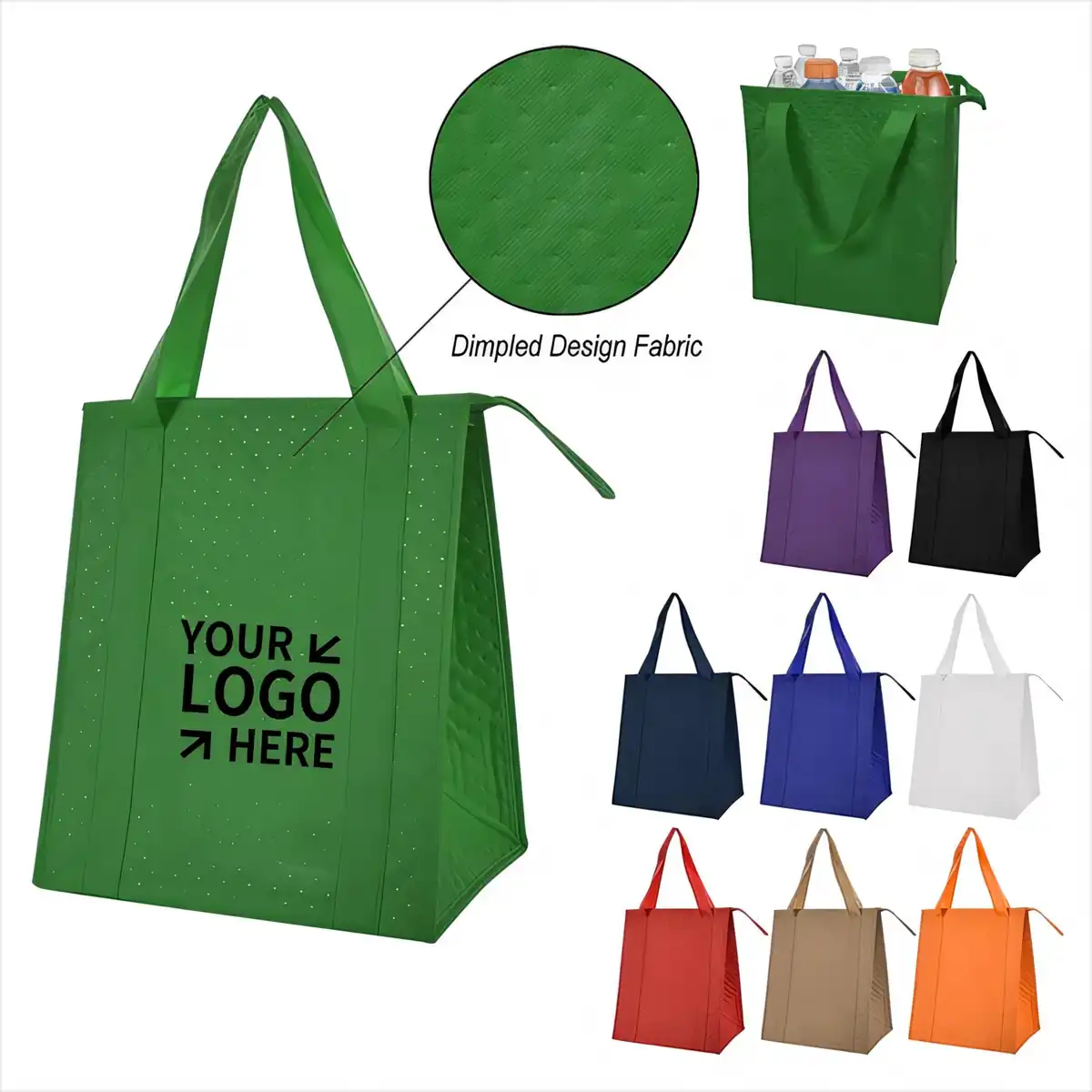 Thermal Lunch Bag with Zipper