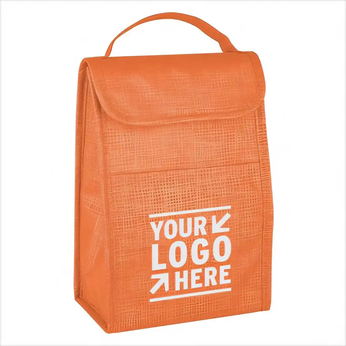 Insulated Crosshatch Lunch Tote additional product view