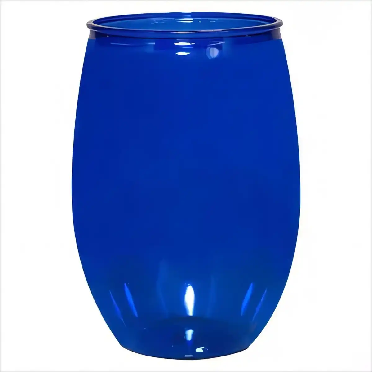 16oz Durable PET Stemless Wine Glass alternate product angle