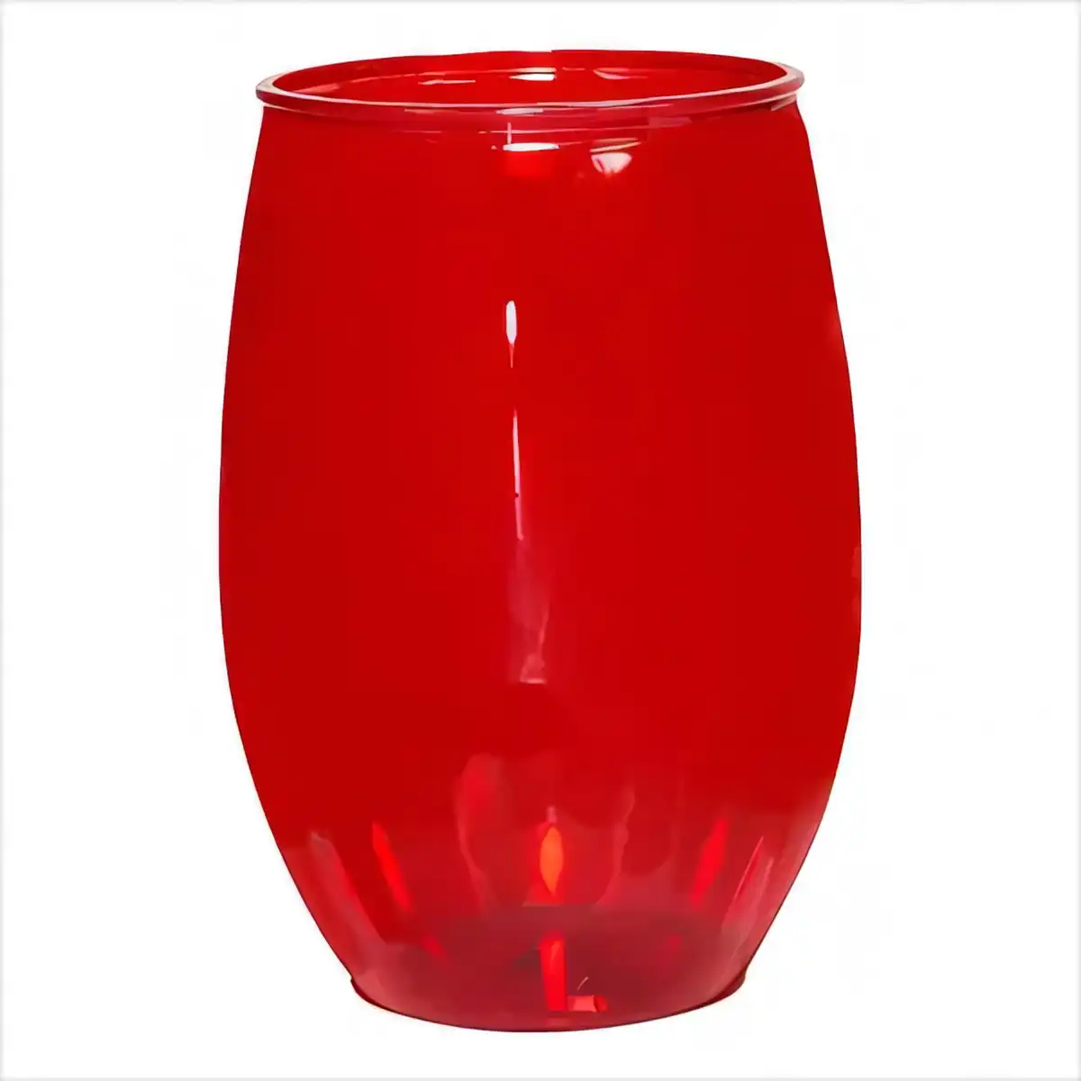 16oz Durable PET Stemless Wine Glass additional product view