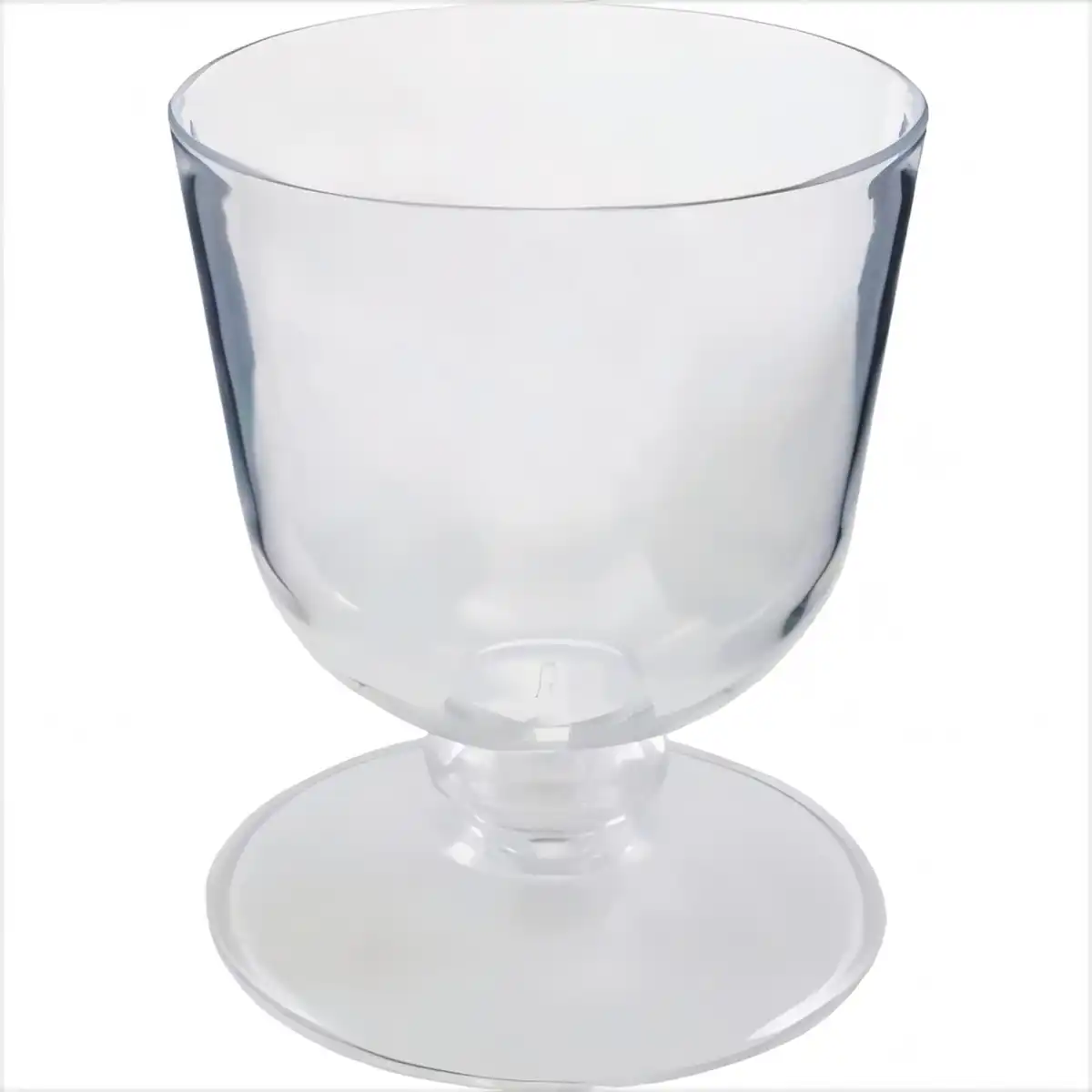 Crystal Clear Acrylic Wine Glasses product detail view