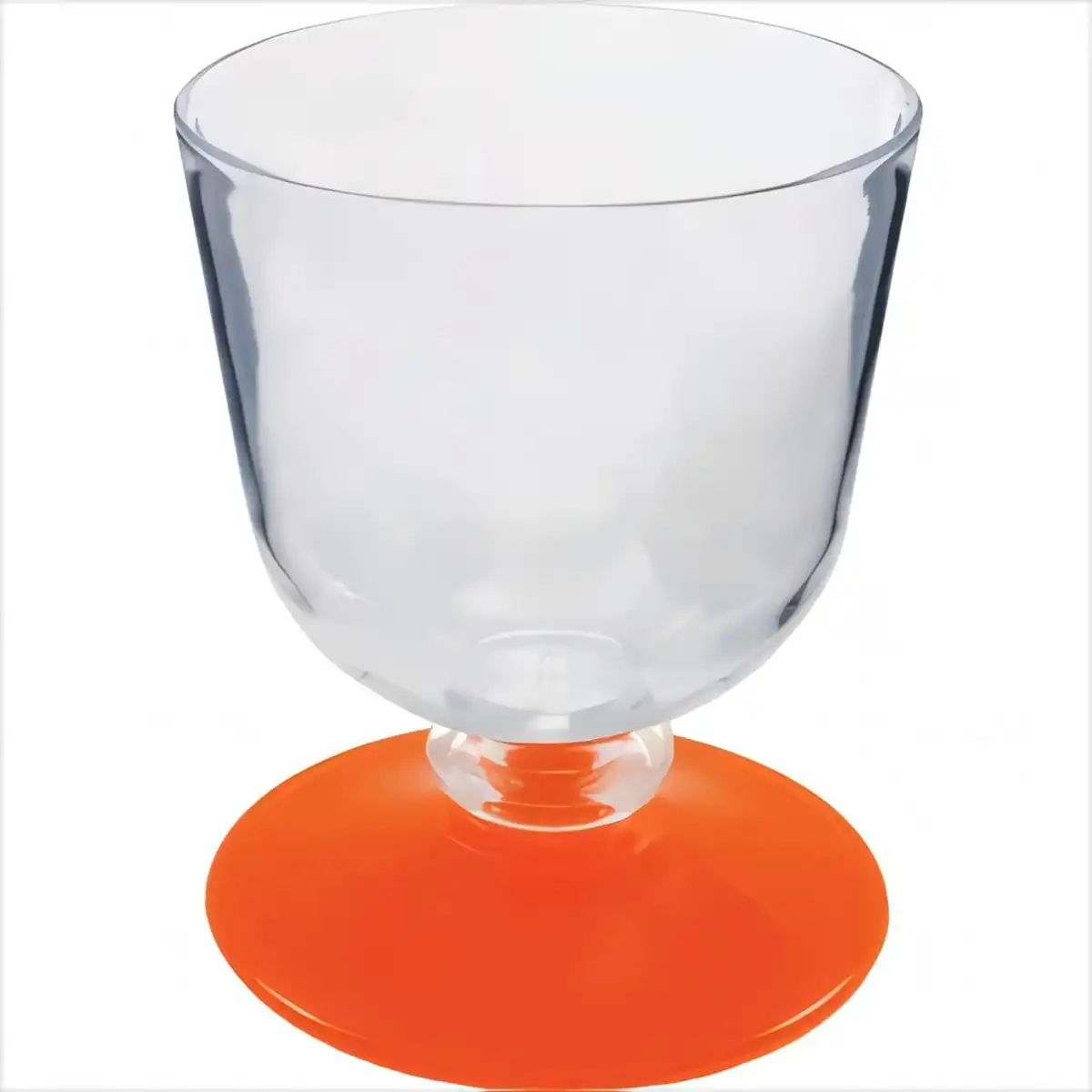 Crystal Clear Acrylic Wine Glasses product close-up