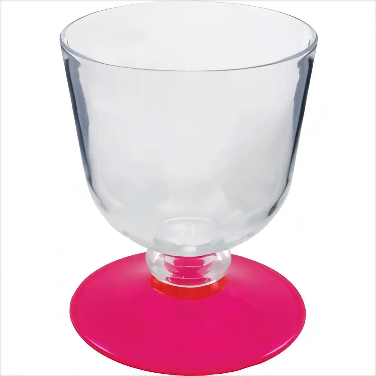 Crystal Clear Acrylic Wine Glasses additional product view