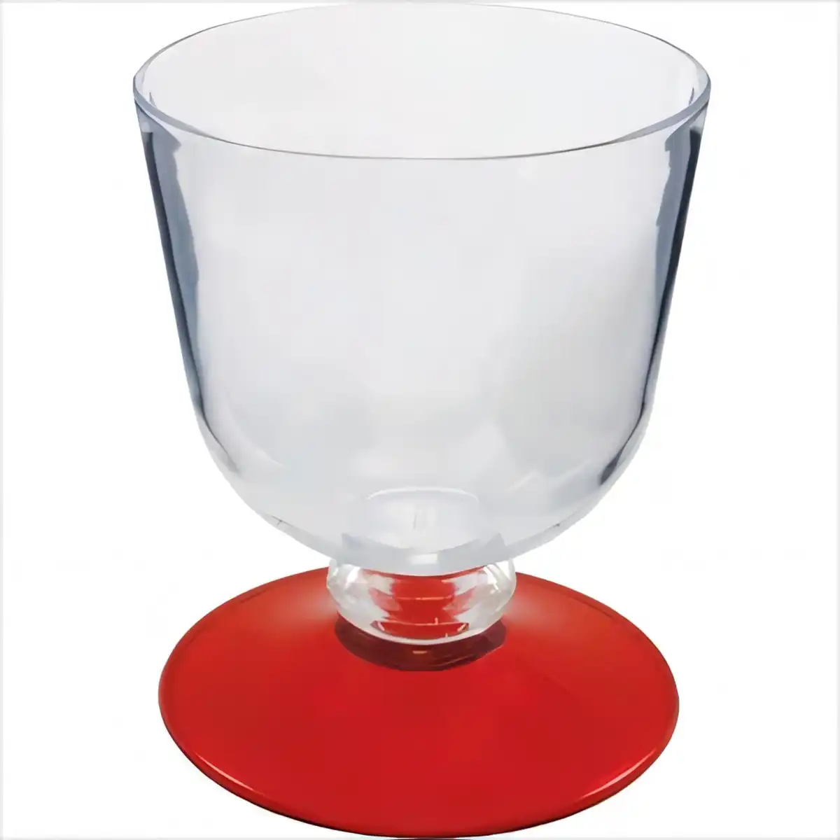 Crystal Clear Acrylic Wine Glasses product with accessories