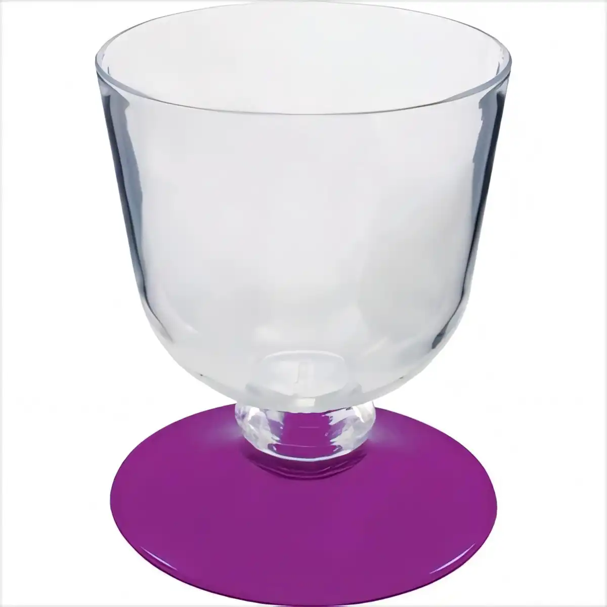 Crystal Clear Acrylic Wine Glasses product in use