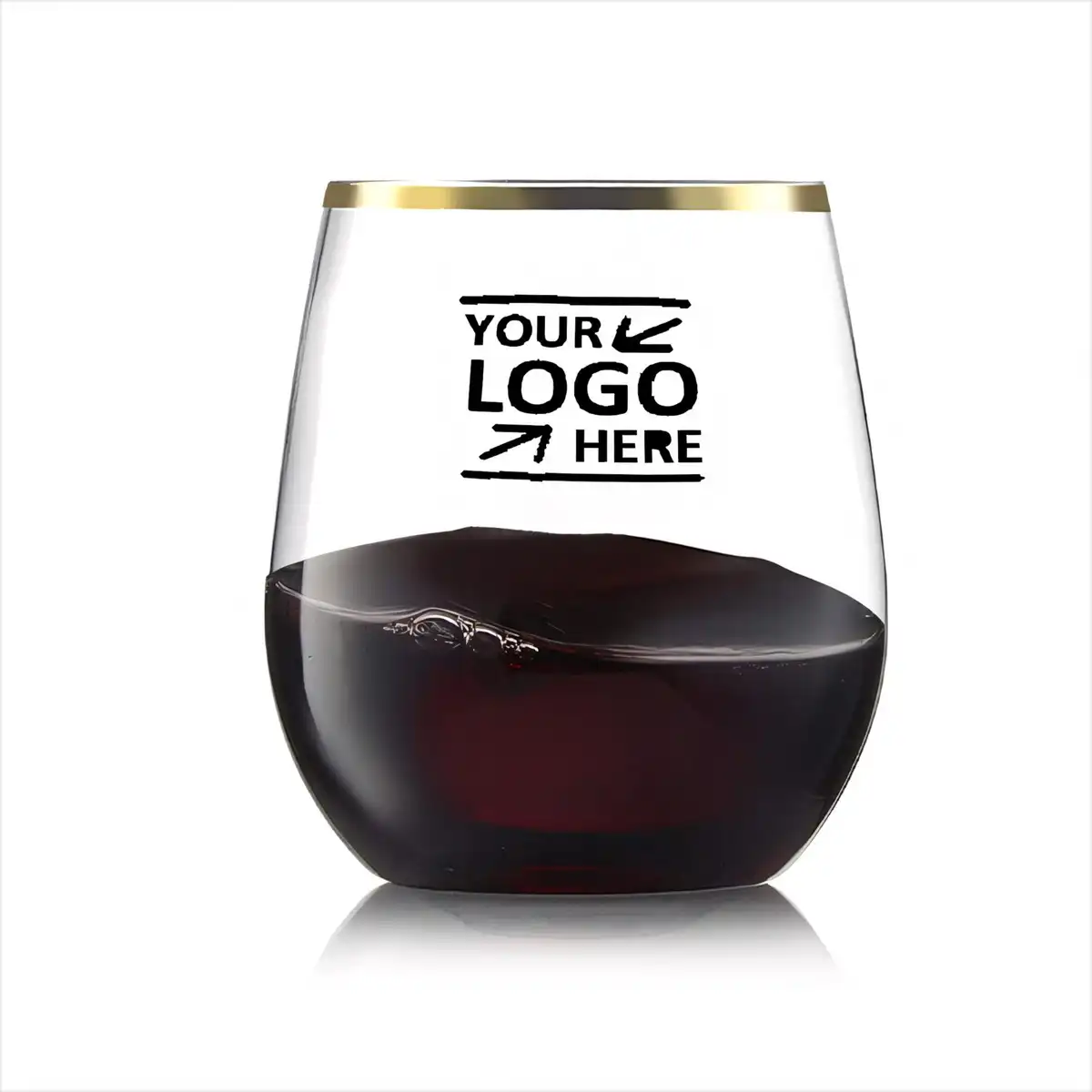 12oz Shatterproof Stemless Wine Glasses