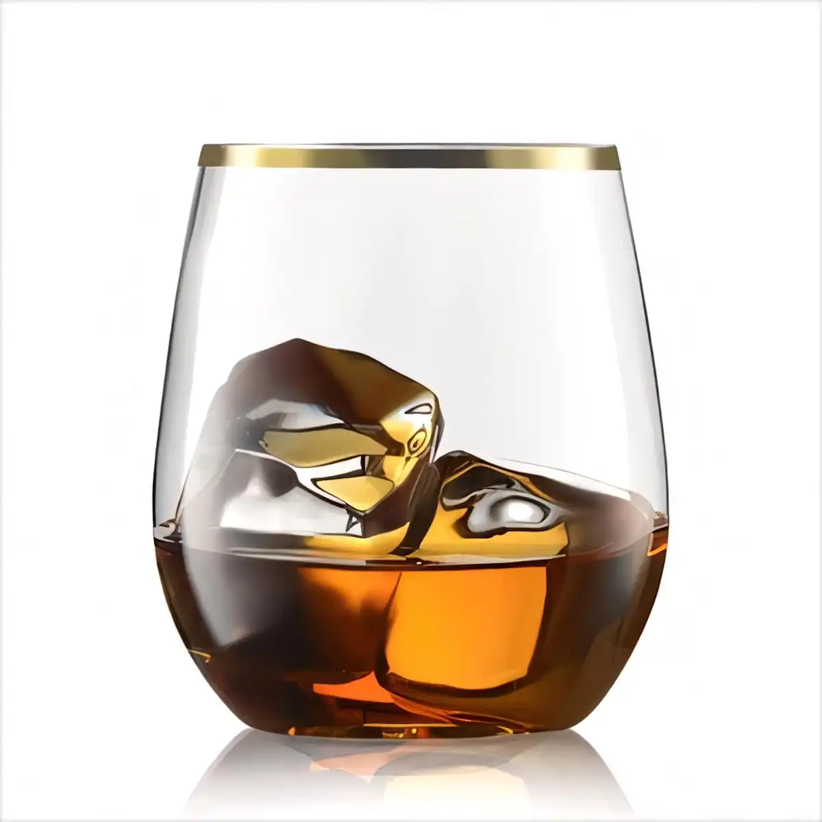 12oz Shatterproof Stemless Wine Glasses product detail view