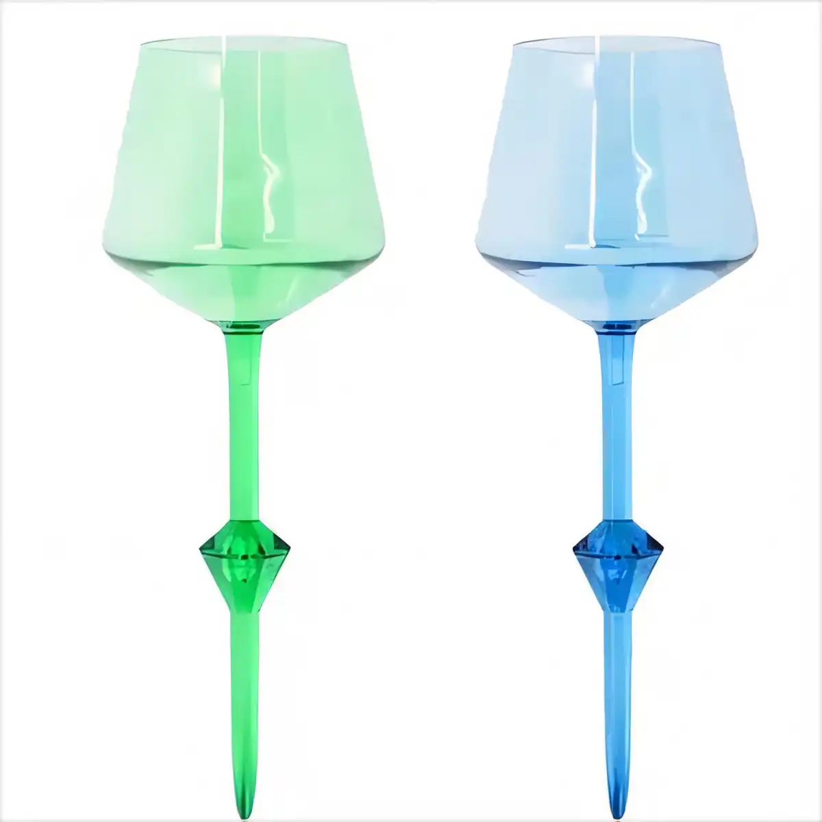 Floating Acrylic Wine Glass alternate product angle