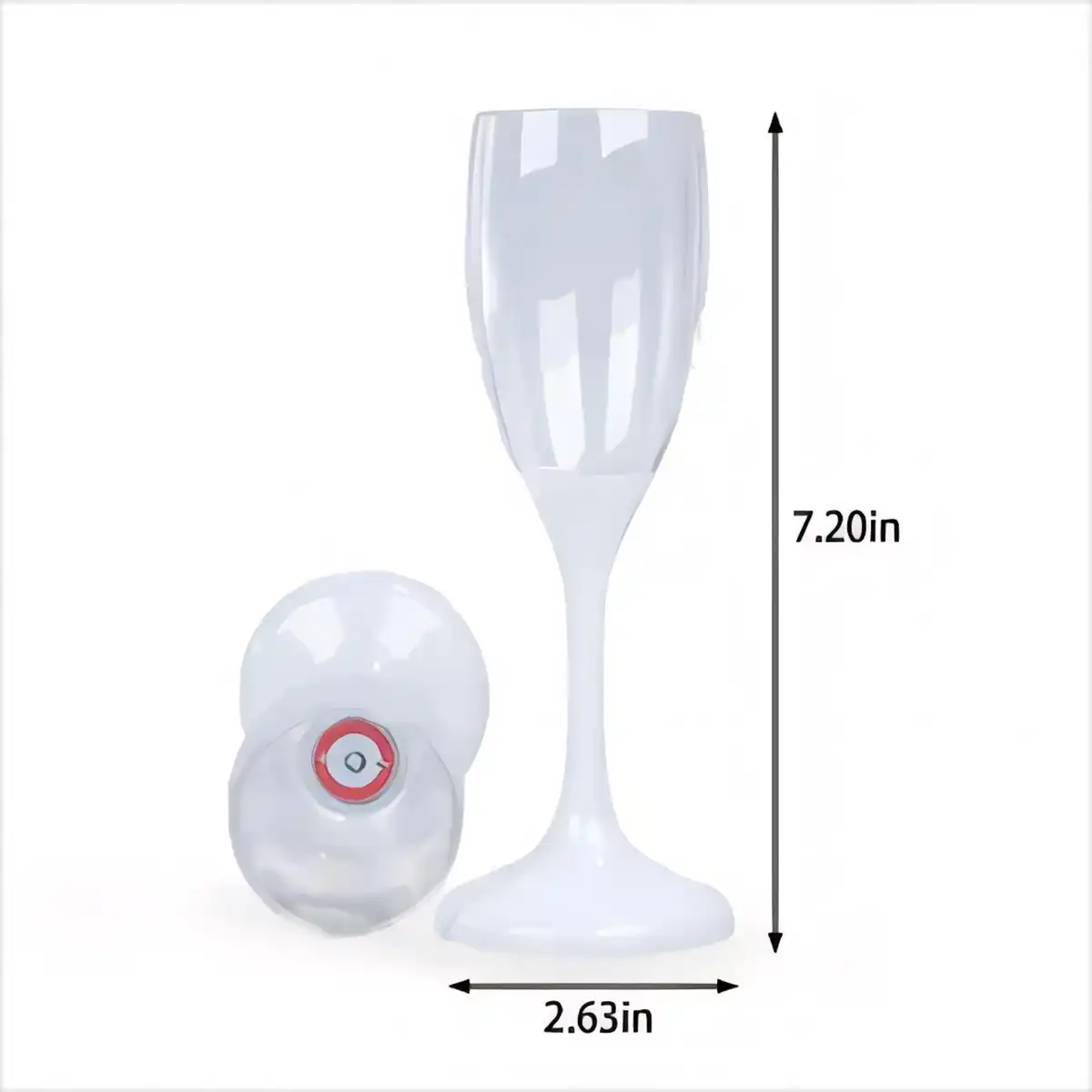 Glowing Party Flutes for Celebrations product detail view