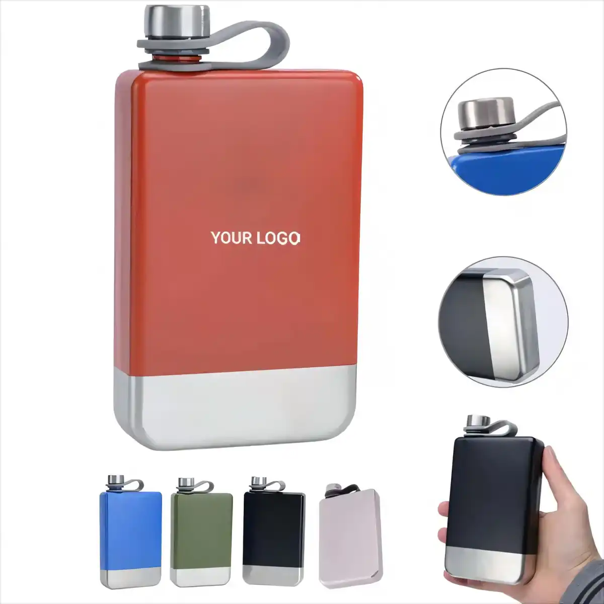 Stainless Steel Hip Flask Outdoor