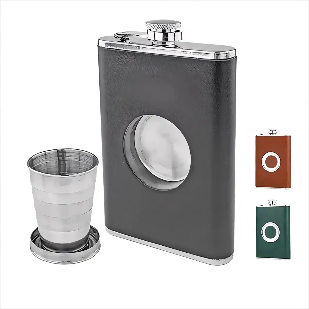8oz Collapsible Shot Flask