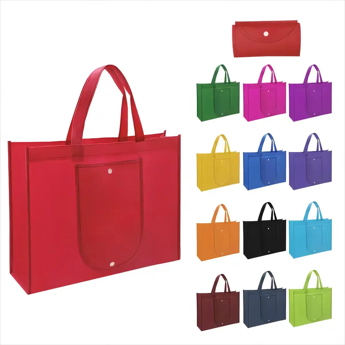 Reusable Foldable Grocery Tote