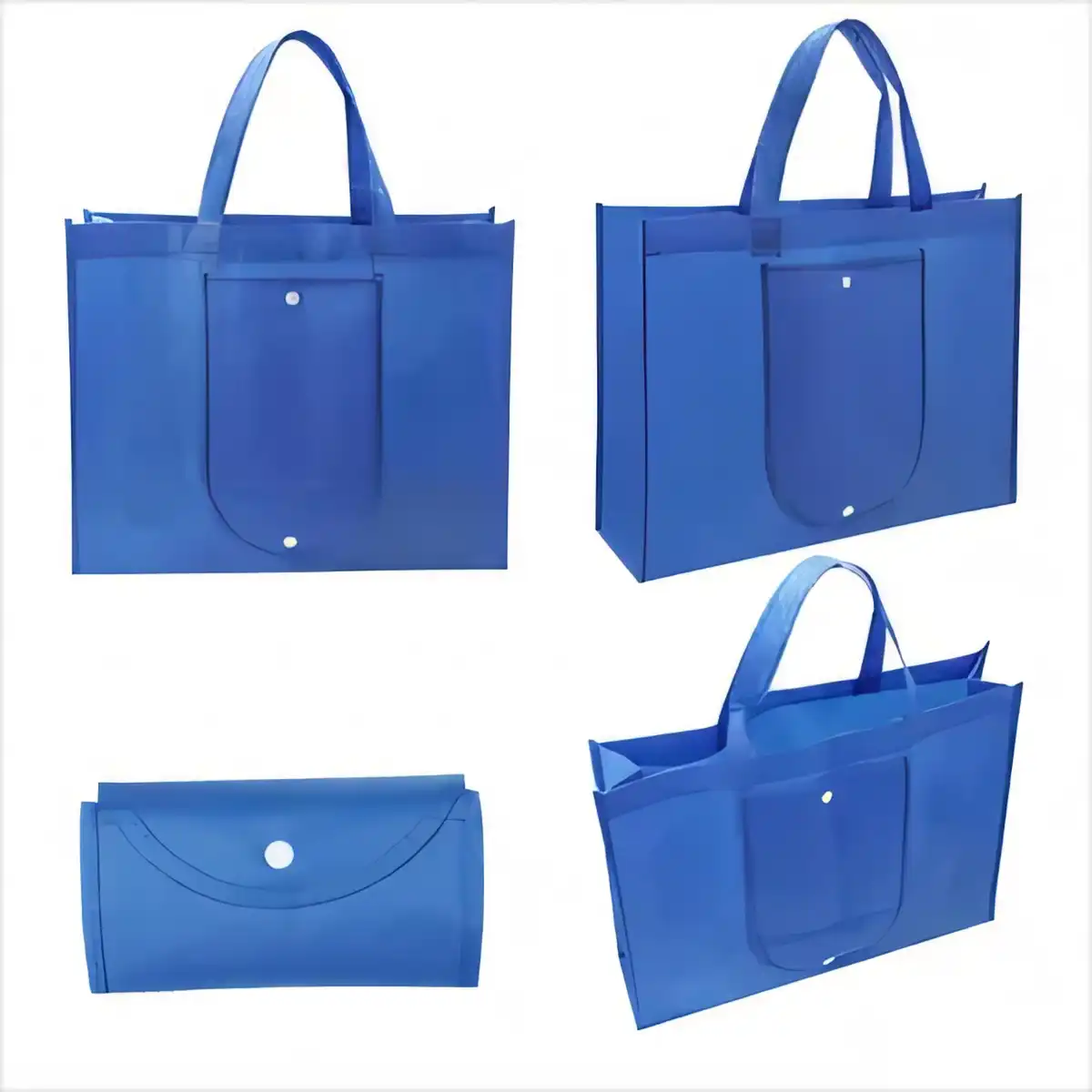Reusable Foldable Grocery Tote alternate product angle