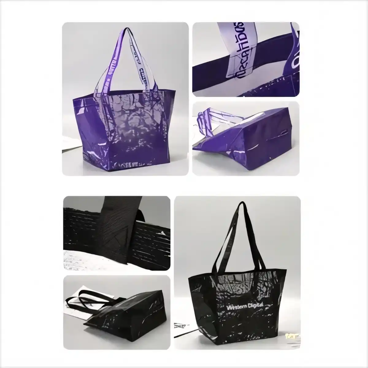 Foldable Grocery Tote Bag product detail view