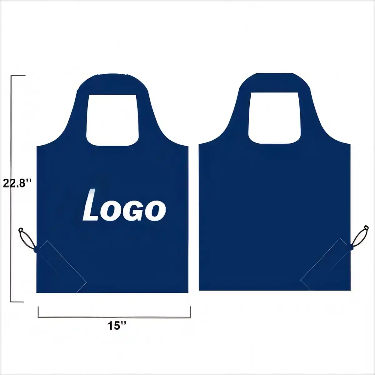 Portable Reusable Grocery Tote product detail view