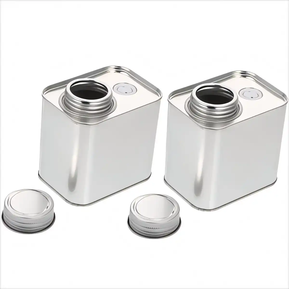 Airtight Coffee Bean Storage Tins alternate product angle