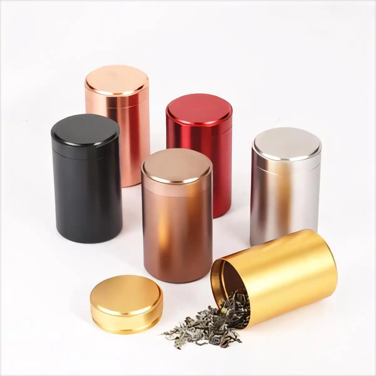 Titanium Travel Coffee Canister product detail view