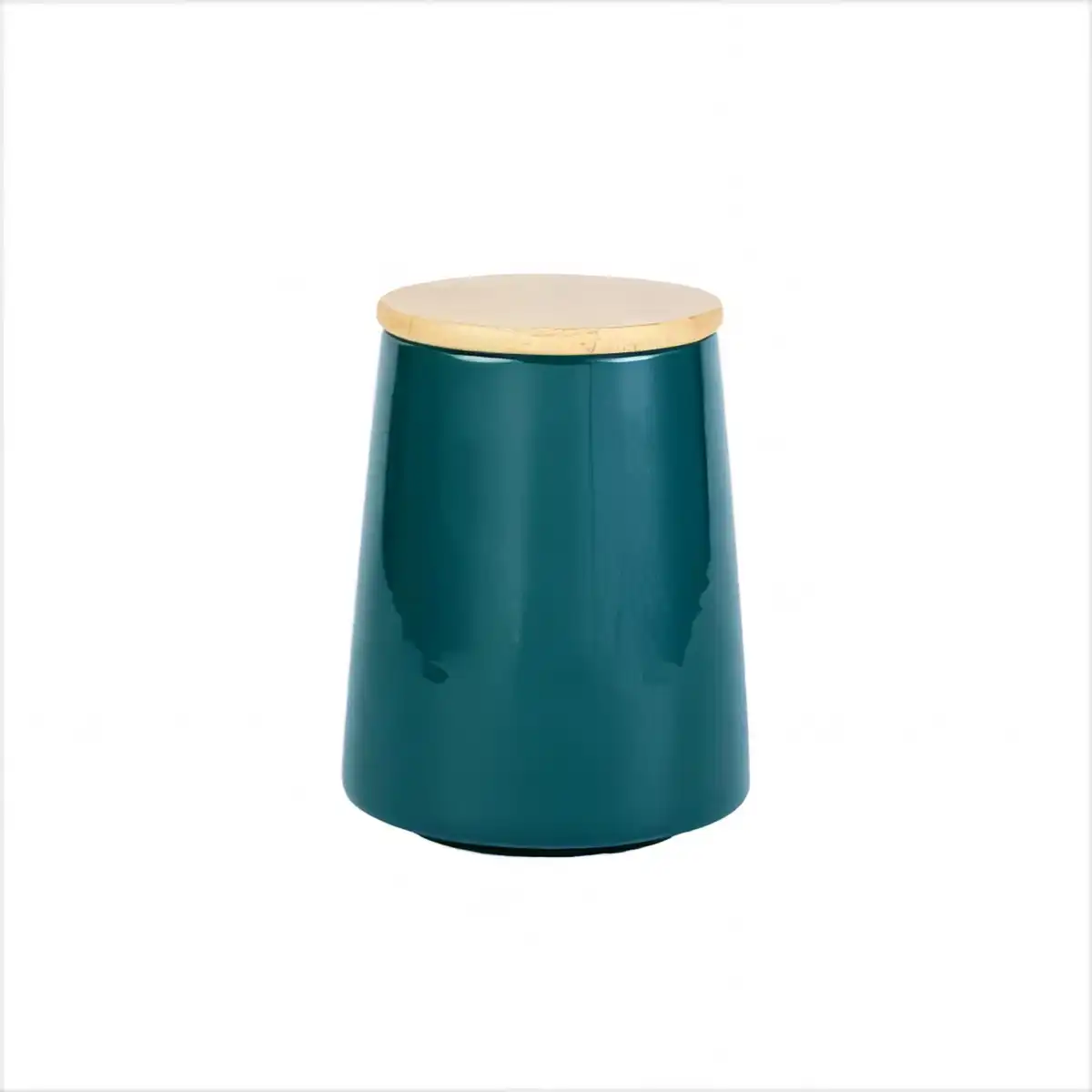 24oz Ceramic Storage Cup with Bamboo Lid alternate product angle