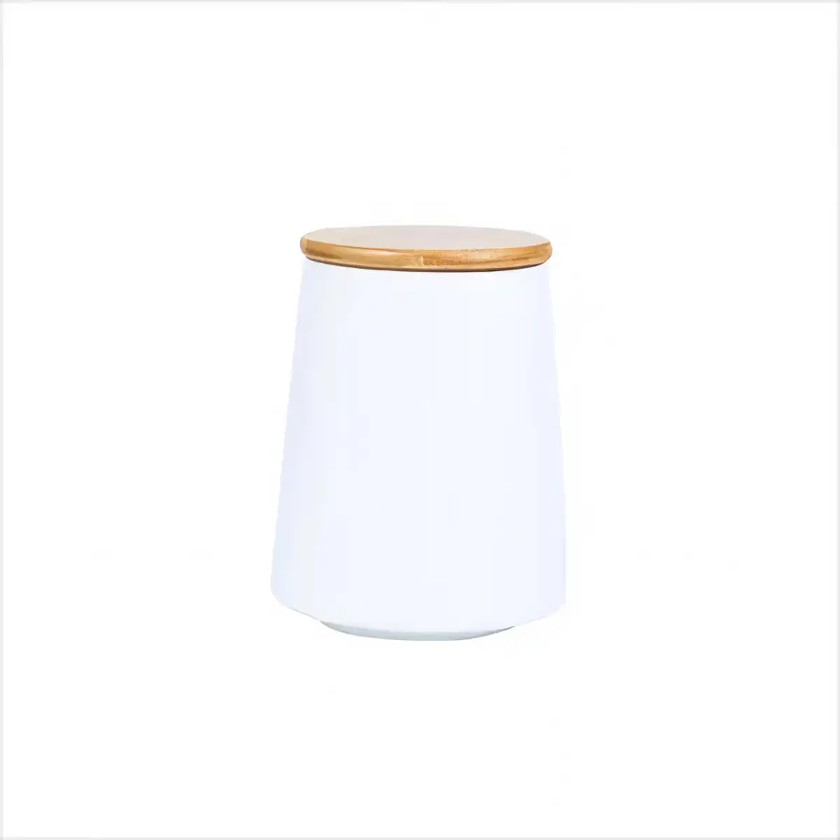 24oz Ceramic Storage Cup with Bamboo Lid product close-up