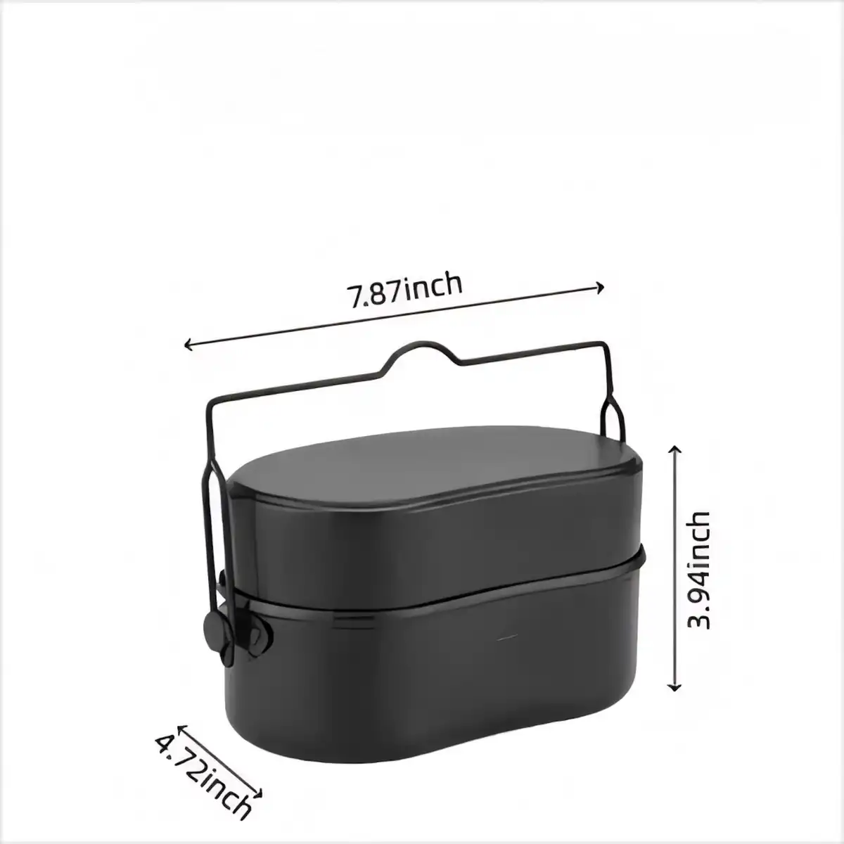 Lightweight Aluminum Camping Cookware Set alternate product angle