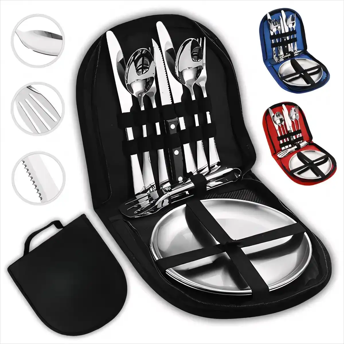 Stainless Steel Travel Utensil Kit