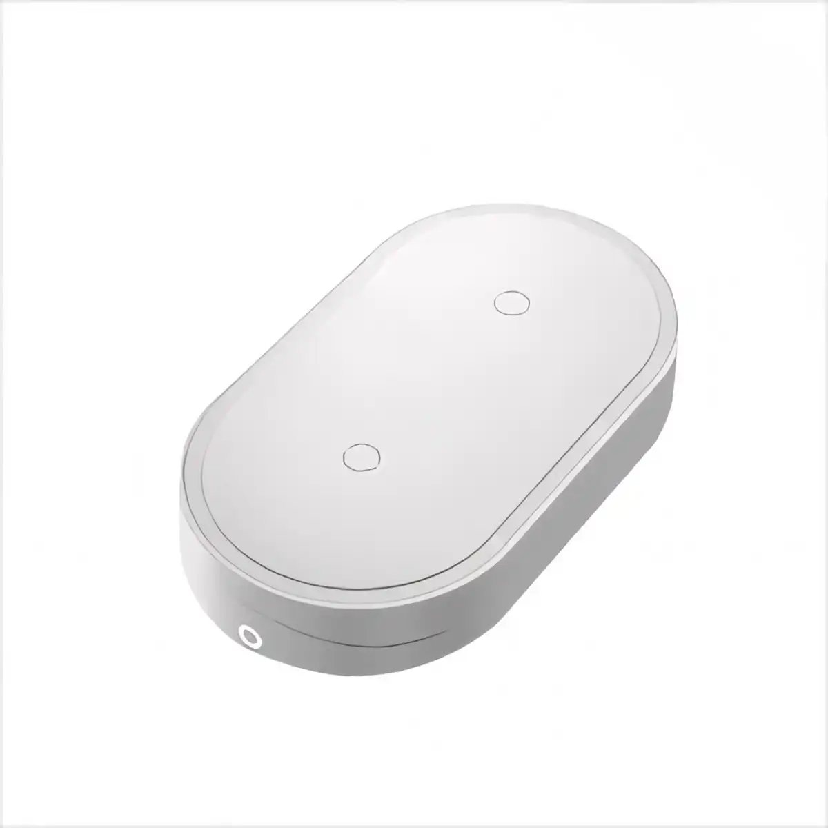 VoltZip 15W Fast Wireless Charger Stand product close-up