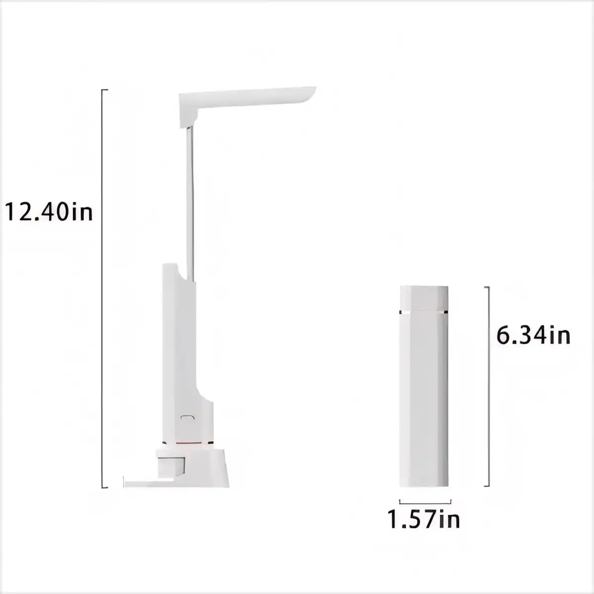 Rechargeable LED Desk Lamp Flashlight product detail view