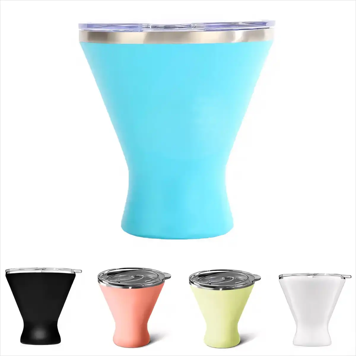 Insulated Martini Tumbler with Lid