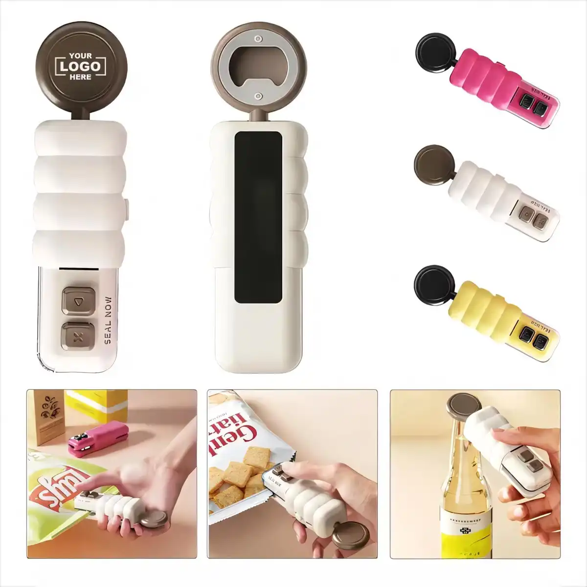 3-in-1 Bag Sealer Opener Cutter