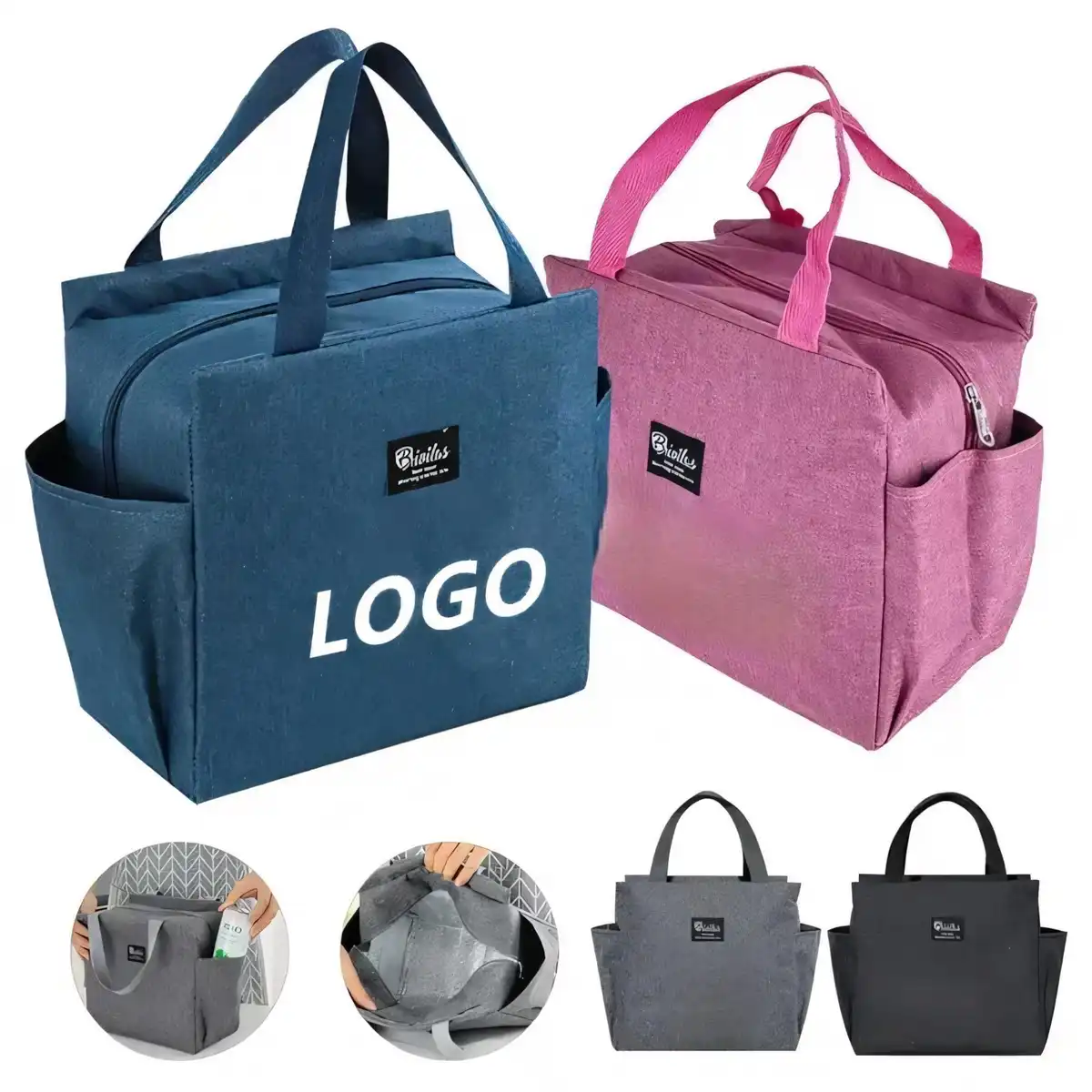 Insulated Lunch Tote Cooler Bag