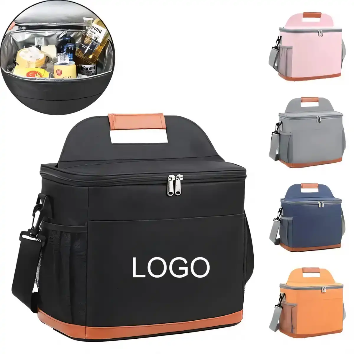 Thermal Lunch Tote with Strap