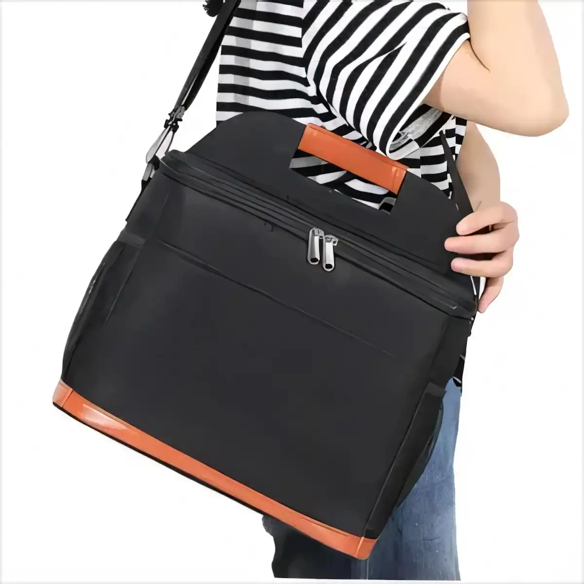Thermal Lunch Tote with Strap product close-up