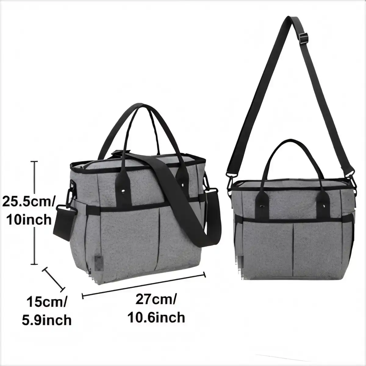 Durable Insulated Lunch Tote alternate product angle