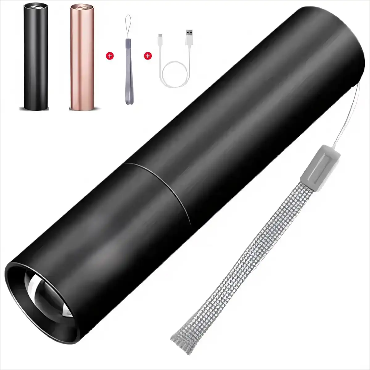 Rechargeable Waterproof Mini Flashlight
