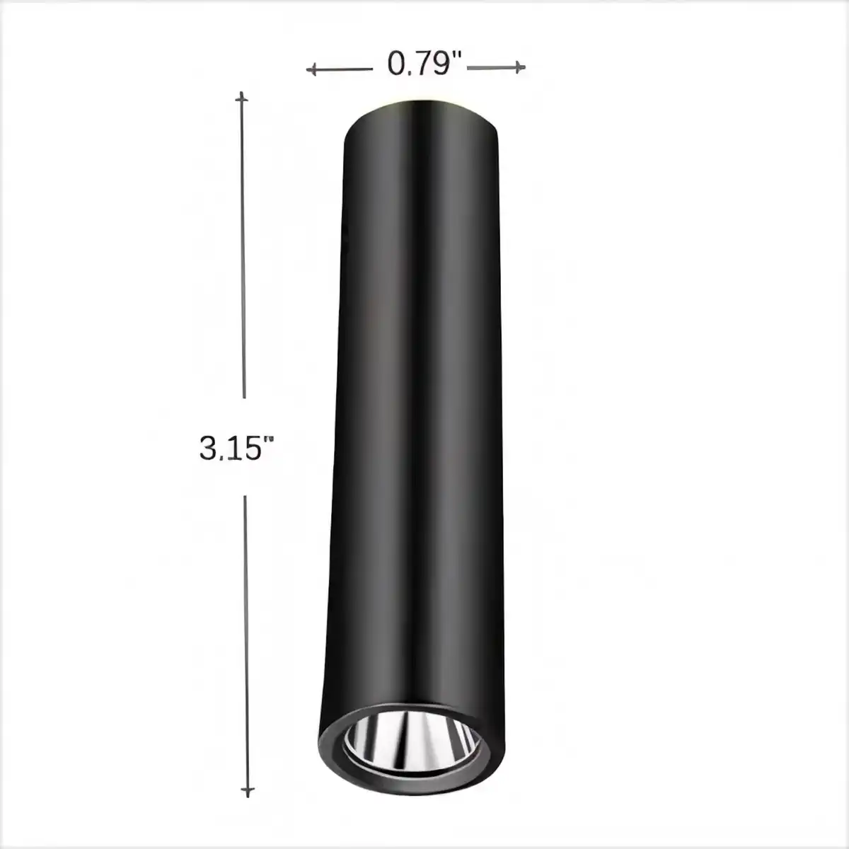 Rechargeable Waterproof Mini Flashlight alternate product angle