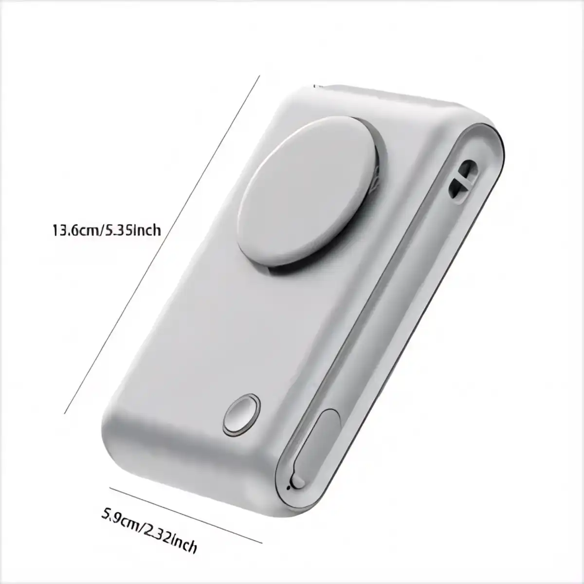 Hands Free Rechargeable Waist Clip Fan product detail view