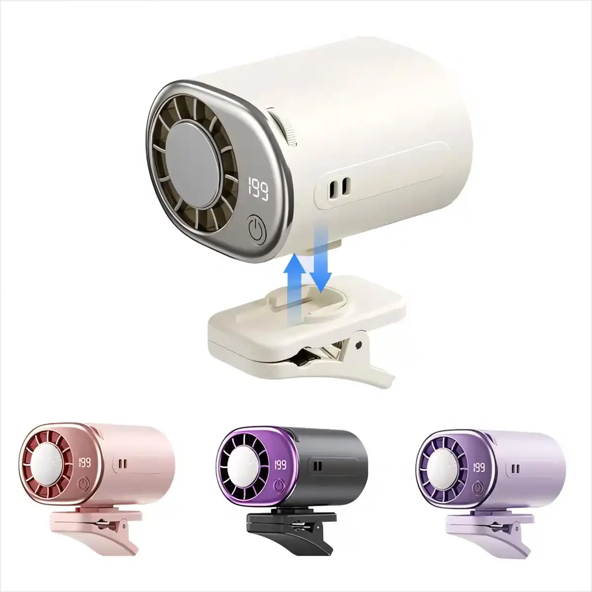 Waist Clip Fan with Cooling Plate