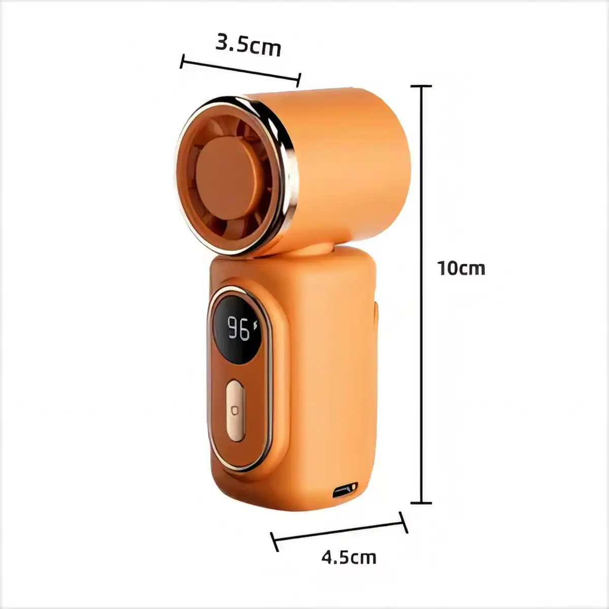 Portable Mini Fan with LED Display product detail view