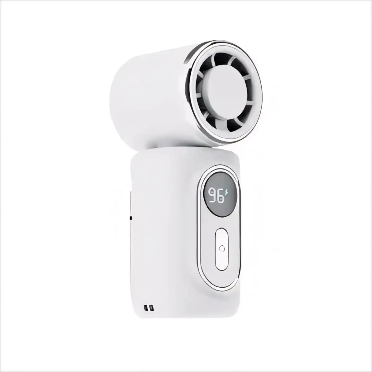Portable Mini Fan with LED Display alternate product angle