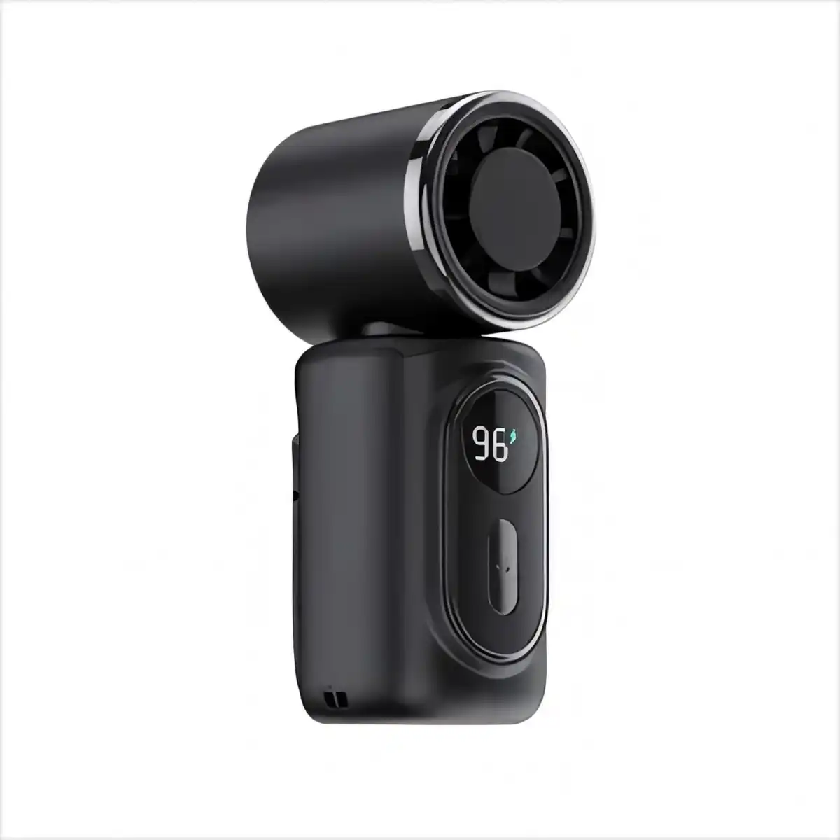 Portable Mini Fan with LED Display product close-up