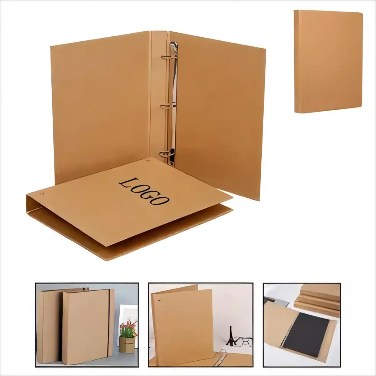 Eco Kraft A4 Document Organizer