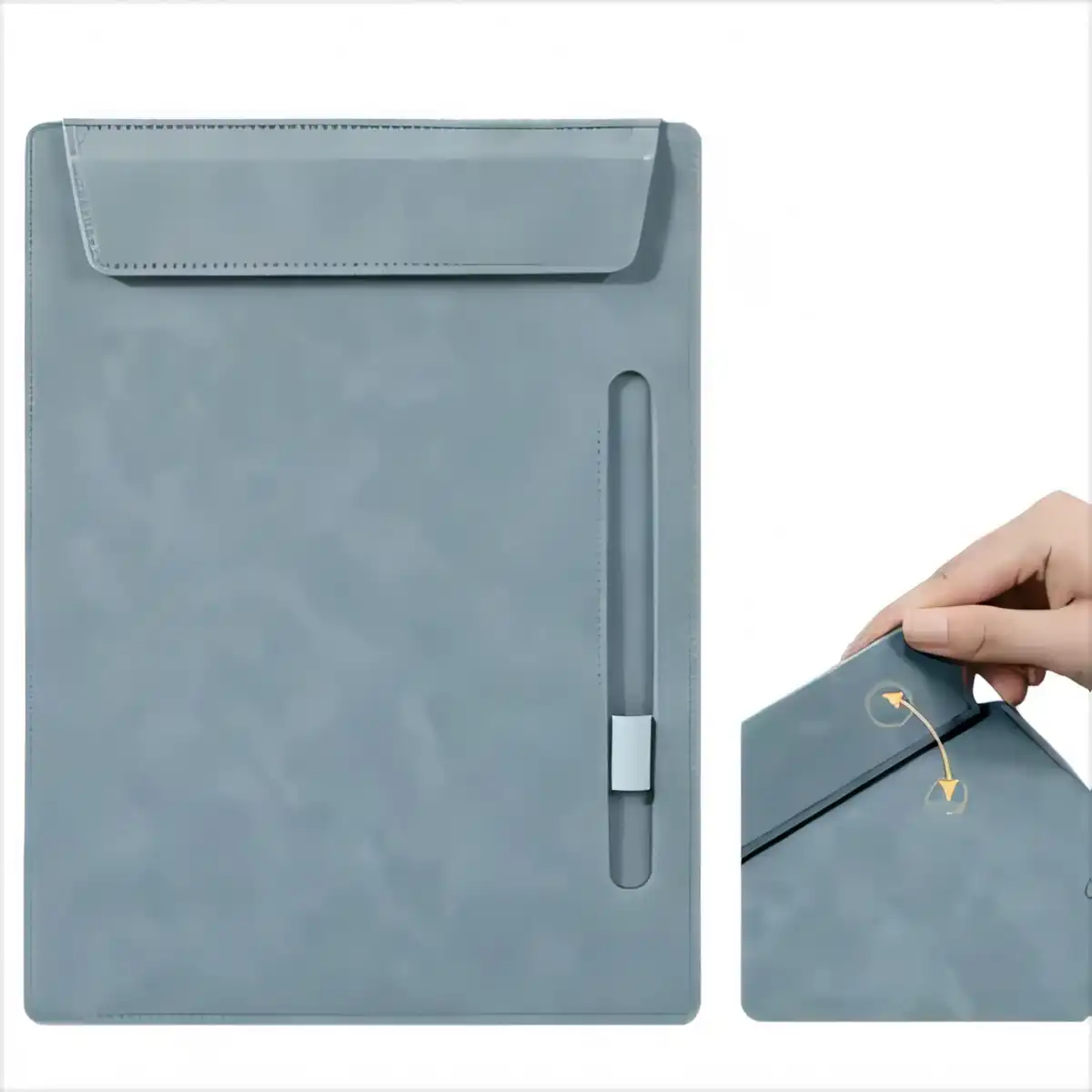 Executive Leather A4 Clipboard Portfolio product close-up